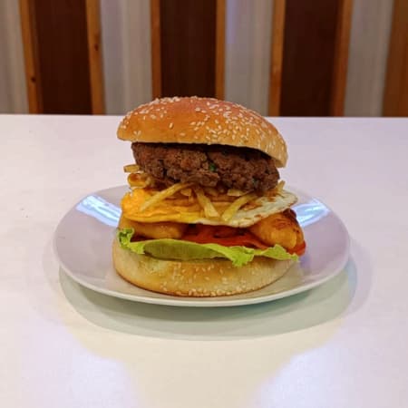 Hamburguesa a Lo Pobre
