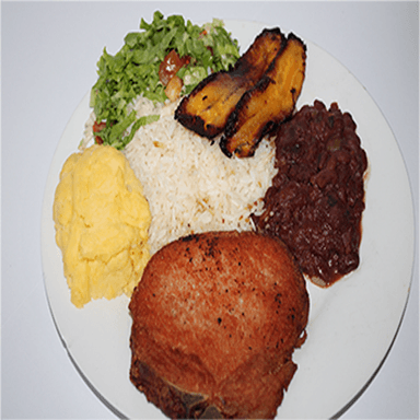Casado de Chuleta Ahumada + Bebida Natural 12Oz