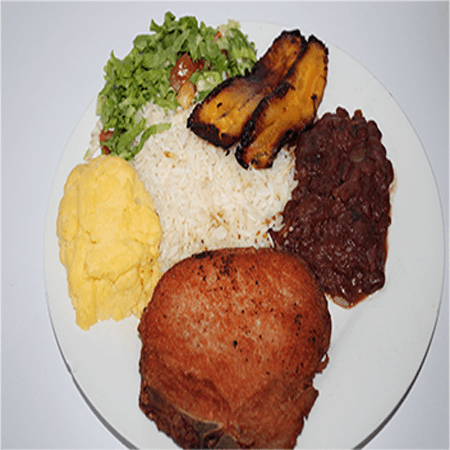 Casado de Chuleta Ahumada + Bebida Natural 12Oz
