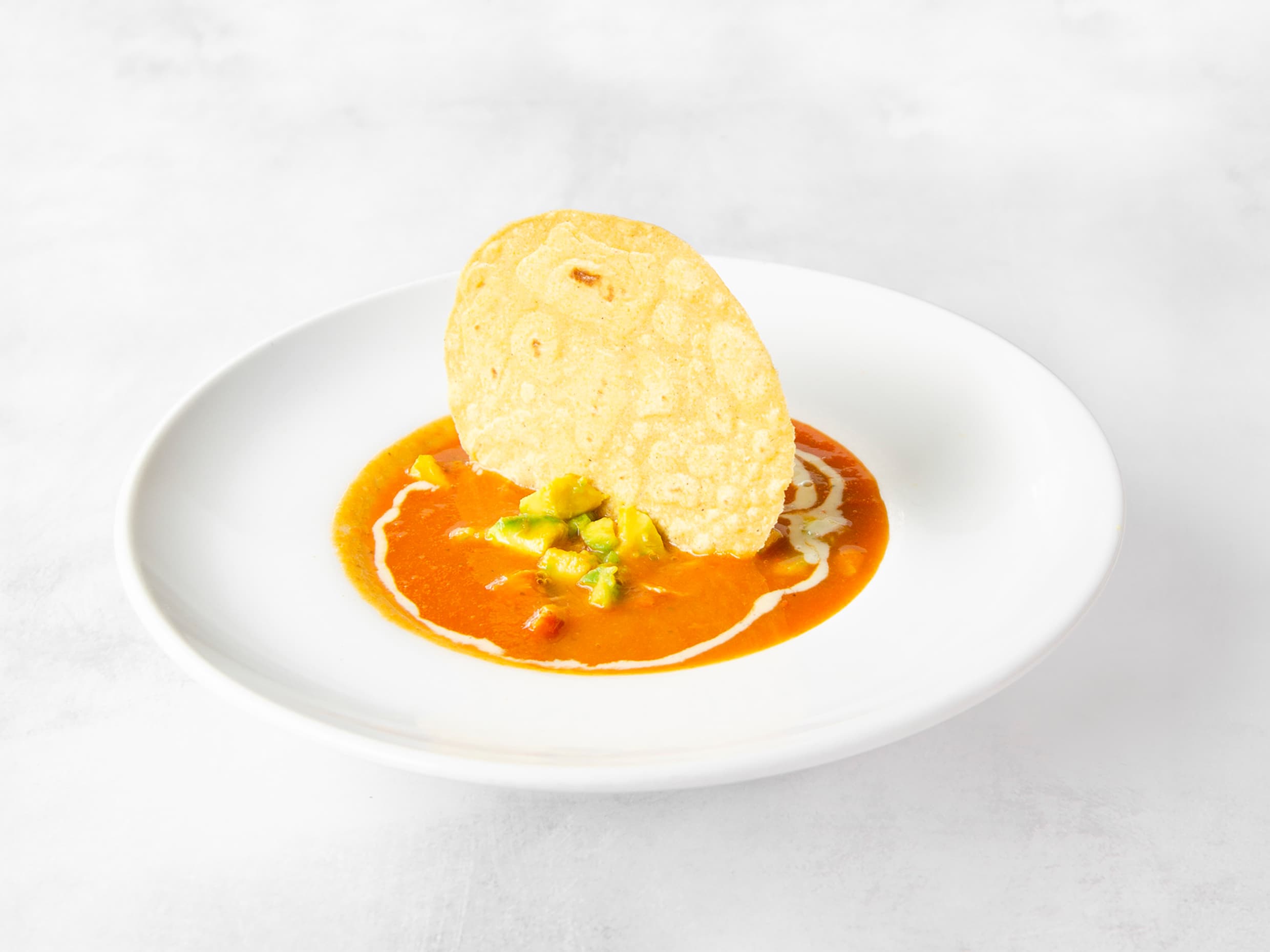 Sopa Mexicana con Pollo