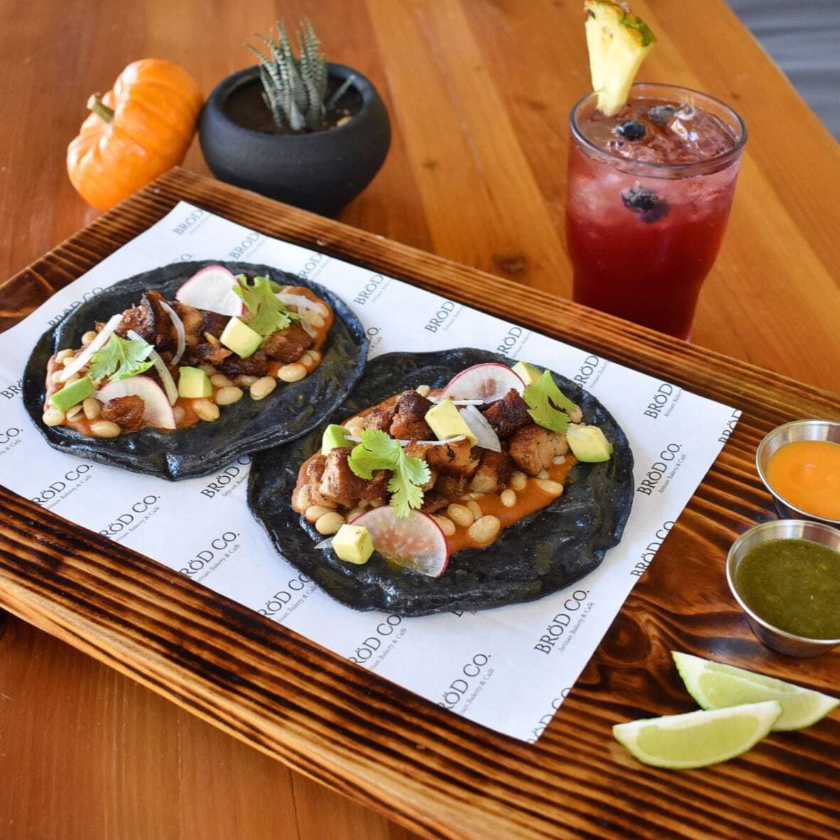 Tacos de pork belly