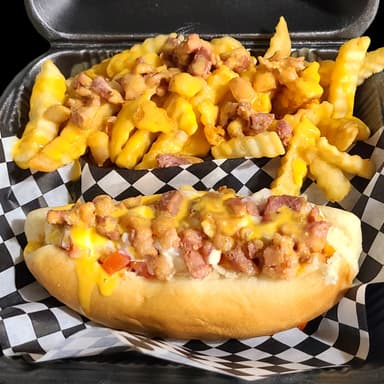 Hot Dokie con Papas