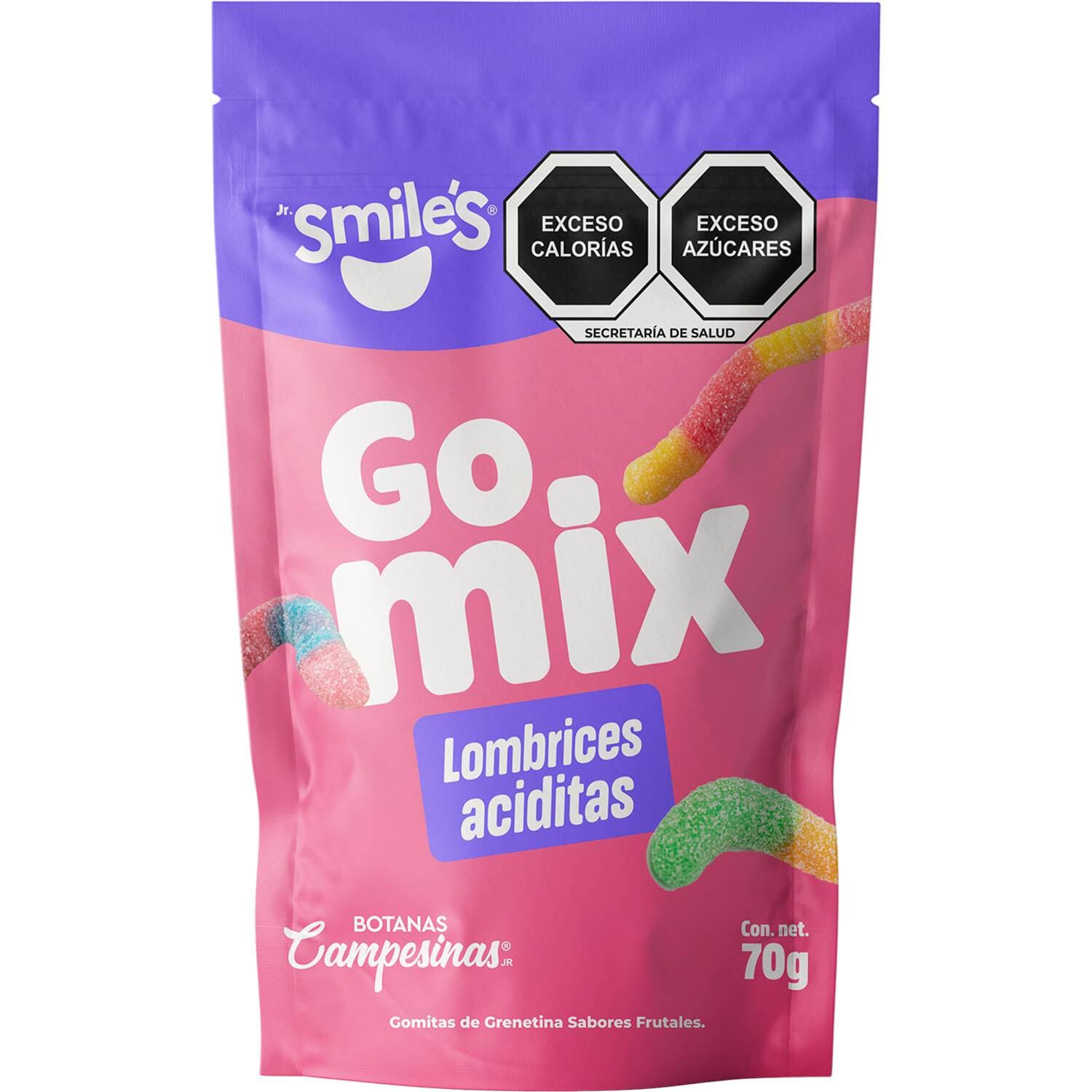 Gomitas de Lombrices Agridulces