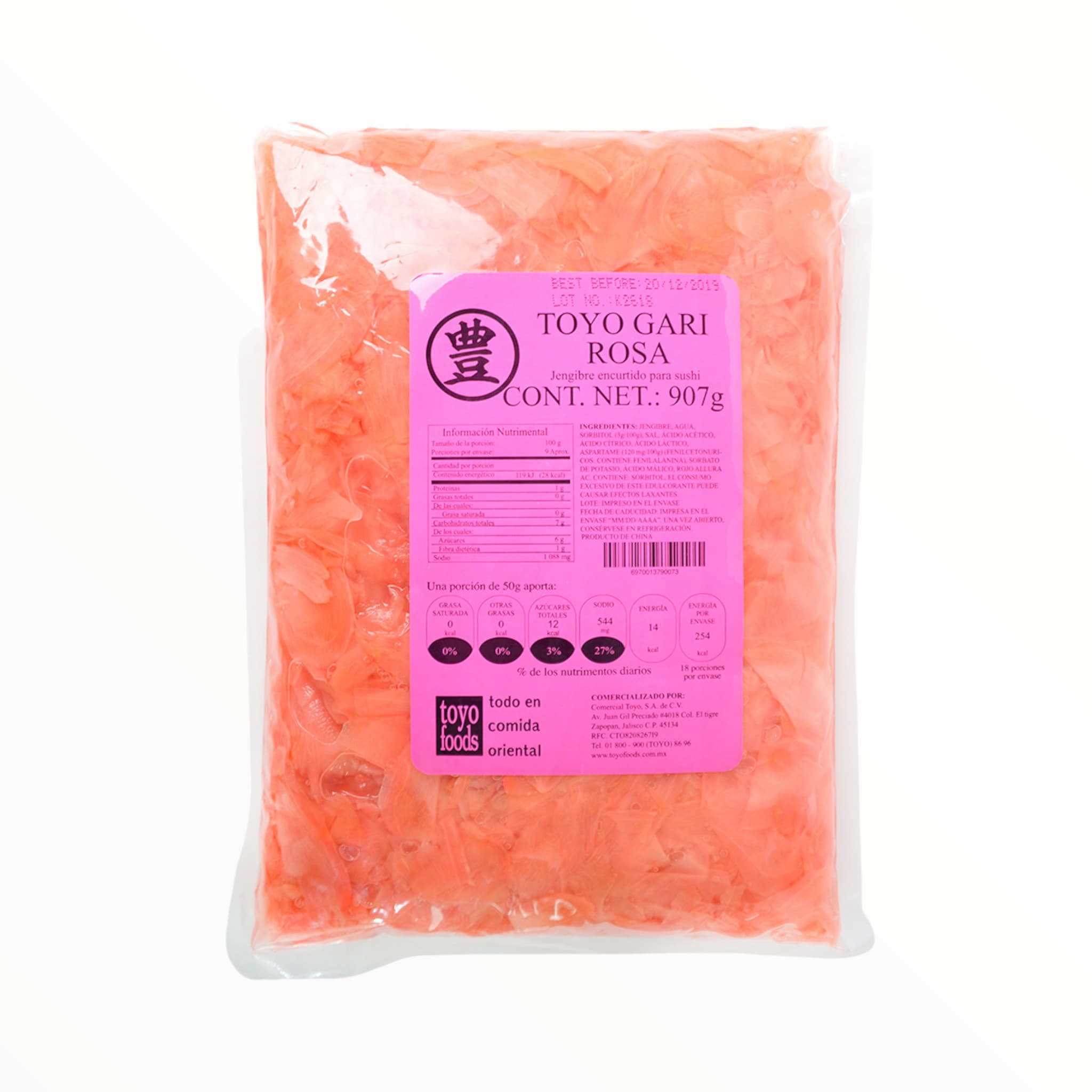 Jengibre Gari Rosa 907g - RE-FVL357-8325