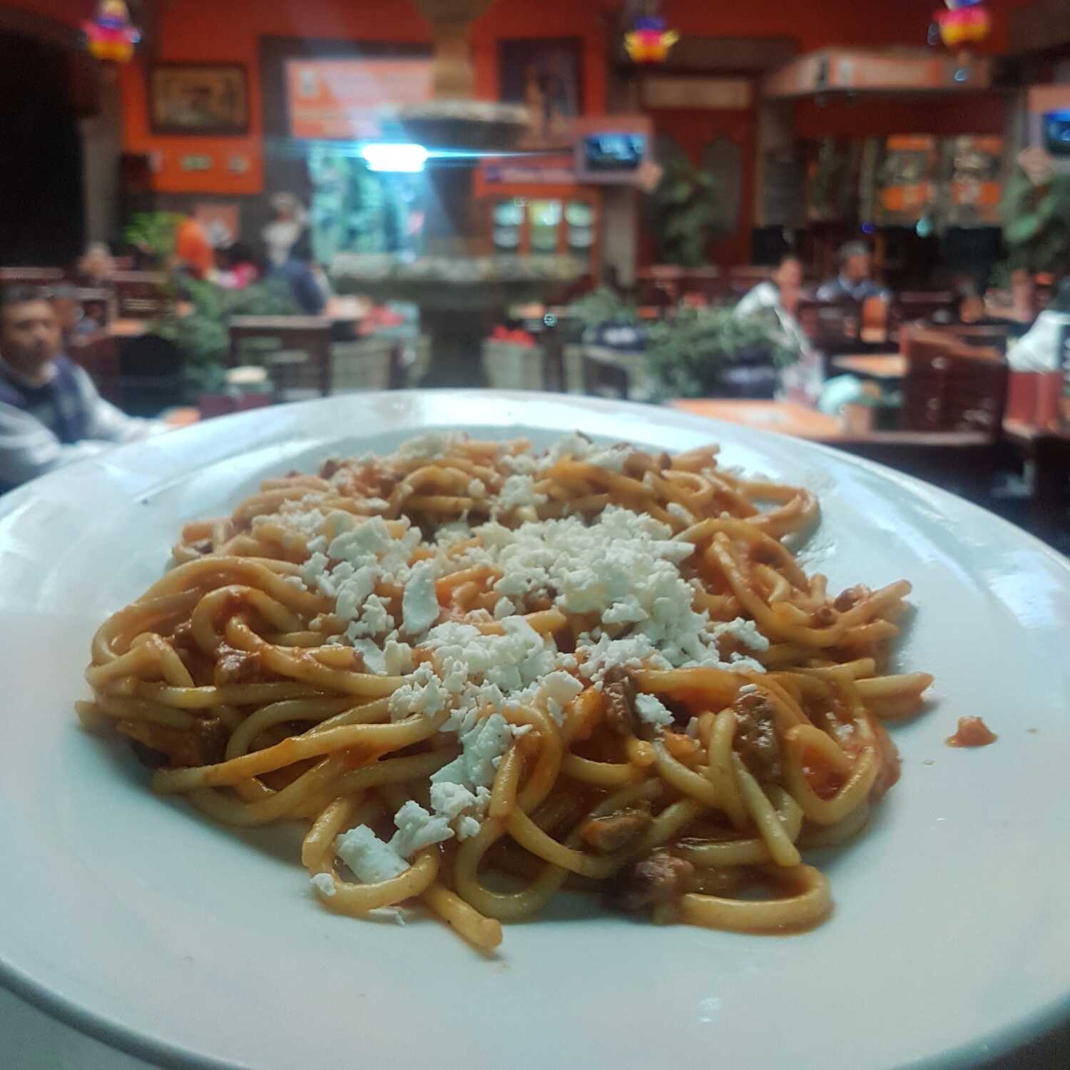 Espagueti a la Boloñesa