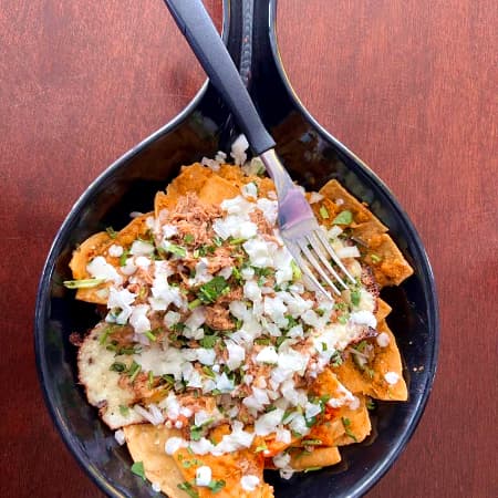 Chilaquiles con Cochinita PibIl