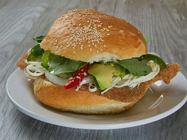 Cemita de Milanesa de Puerco