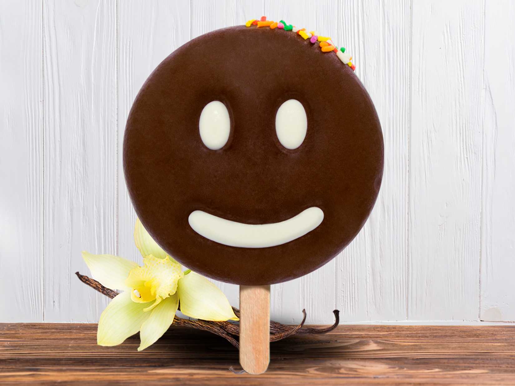 Paleta de Vainilla Carita Feliz