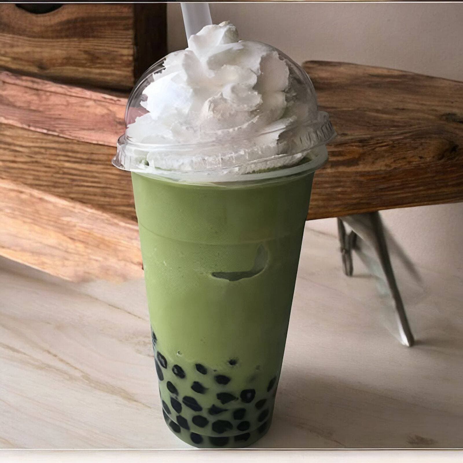 Frappe Matcha con Tapioca