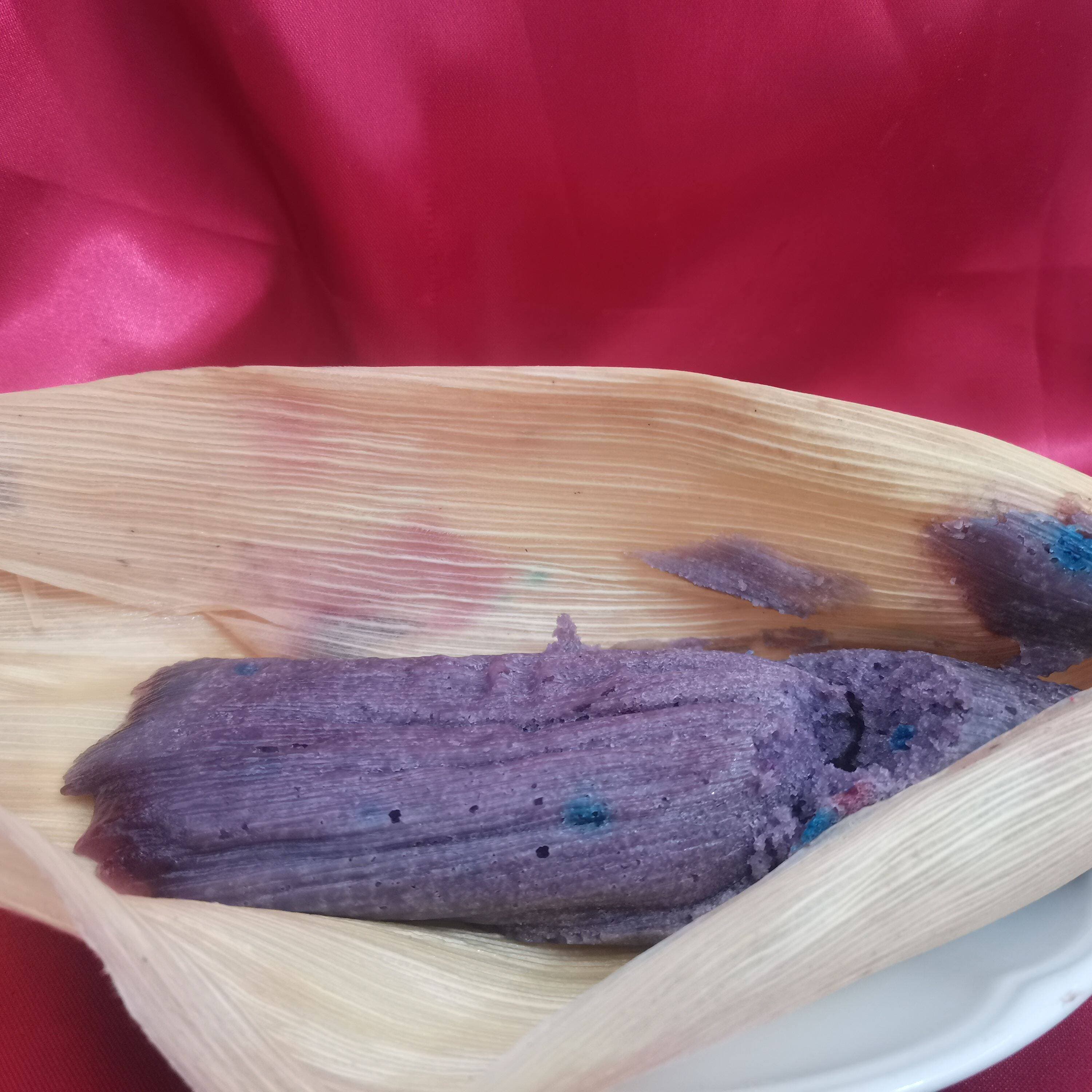 Tamal Queso con Zarzamora