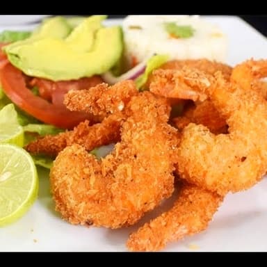 CAMARONES EMPANIZADOS.