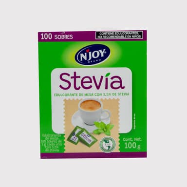 Azúcar Stevia Caja 100 Sobres