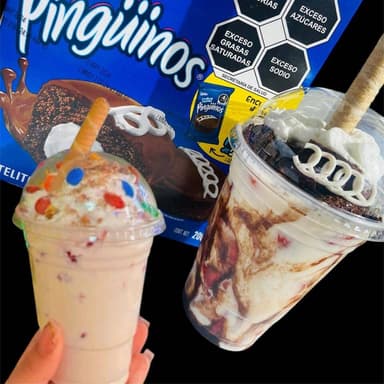 Fresas con Crema y Pinguinos