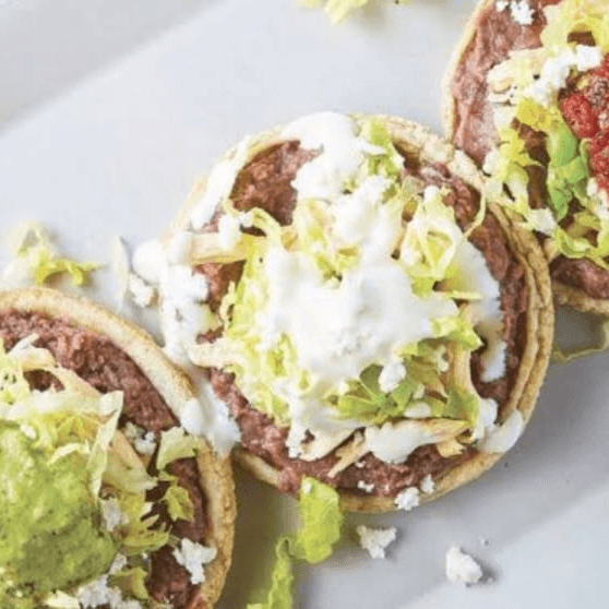 3 Sopes Sensillos