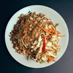 Combo Arroz chino duo,chopsuey+lumpia