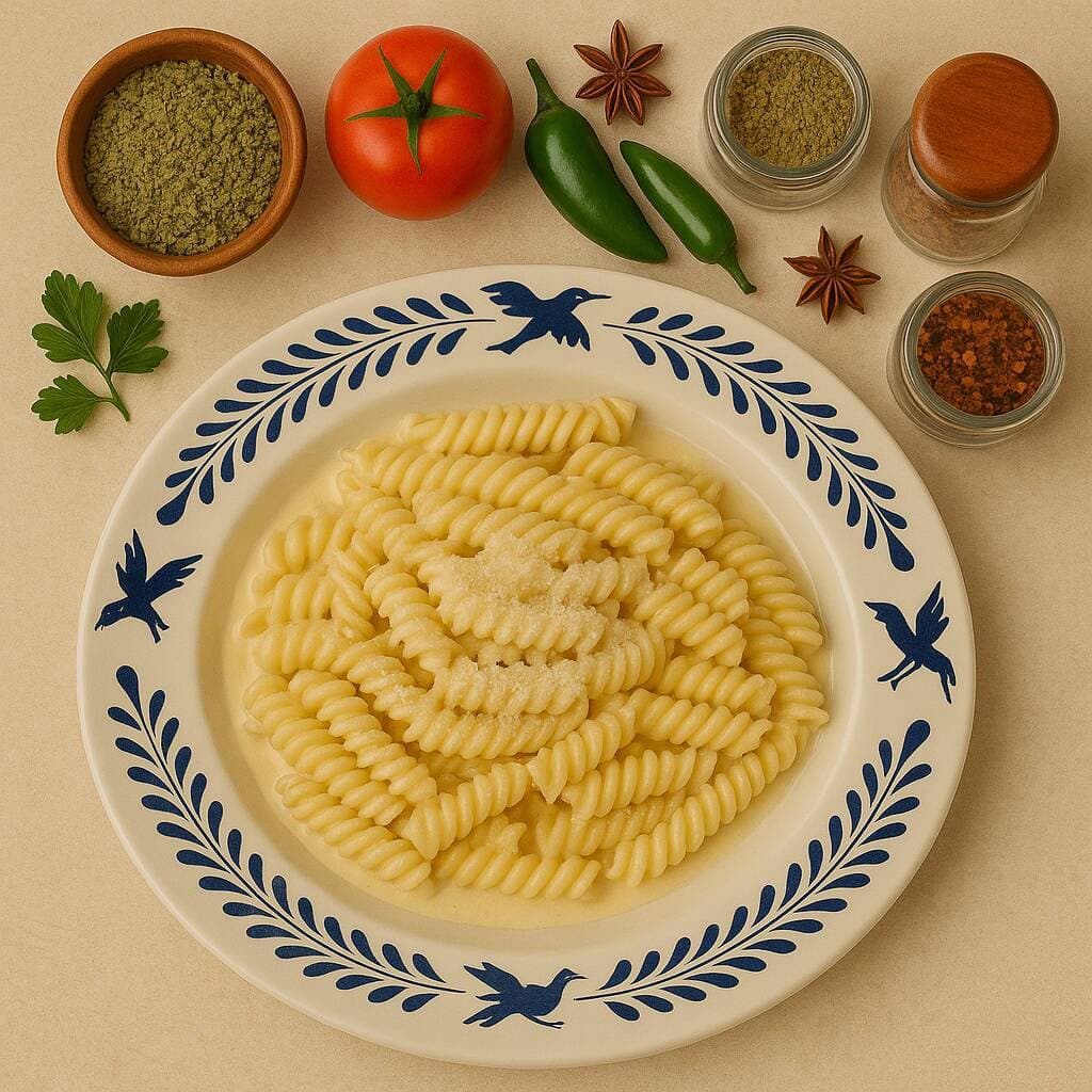 FUSILLI 4 QUESOS