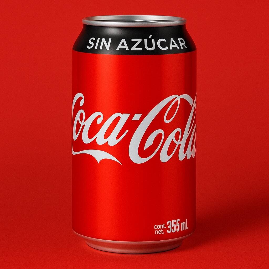 Coca Cola Sin Azúcar 350 Ml