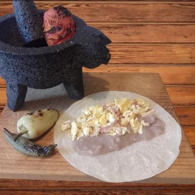 Taco Tocino Con Huevo