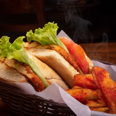 Panino Petto Di Pollo Alla Parmigiana