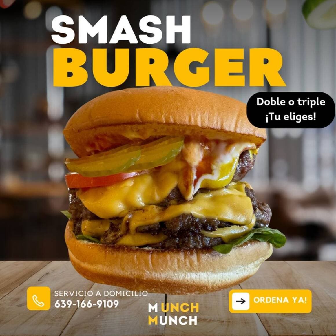 Smash Burger Triple.