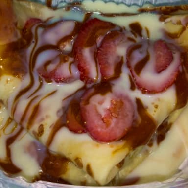 2 CREPAS SENCILLA DE CAJETA