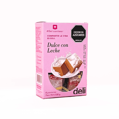 Caja Dulces de leche x 6 Und
