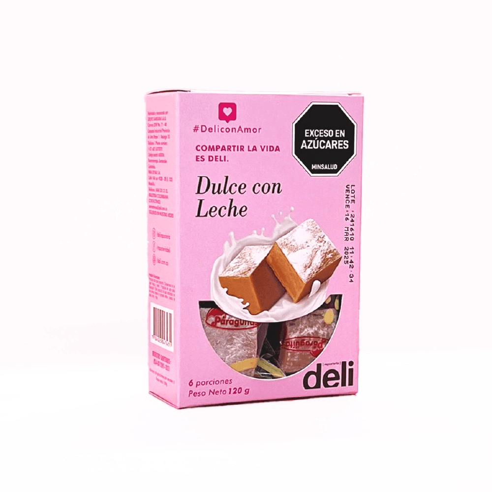 Caja Dulces de leche x 6 Und