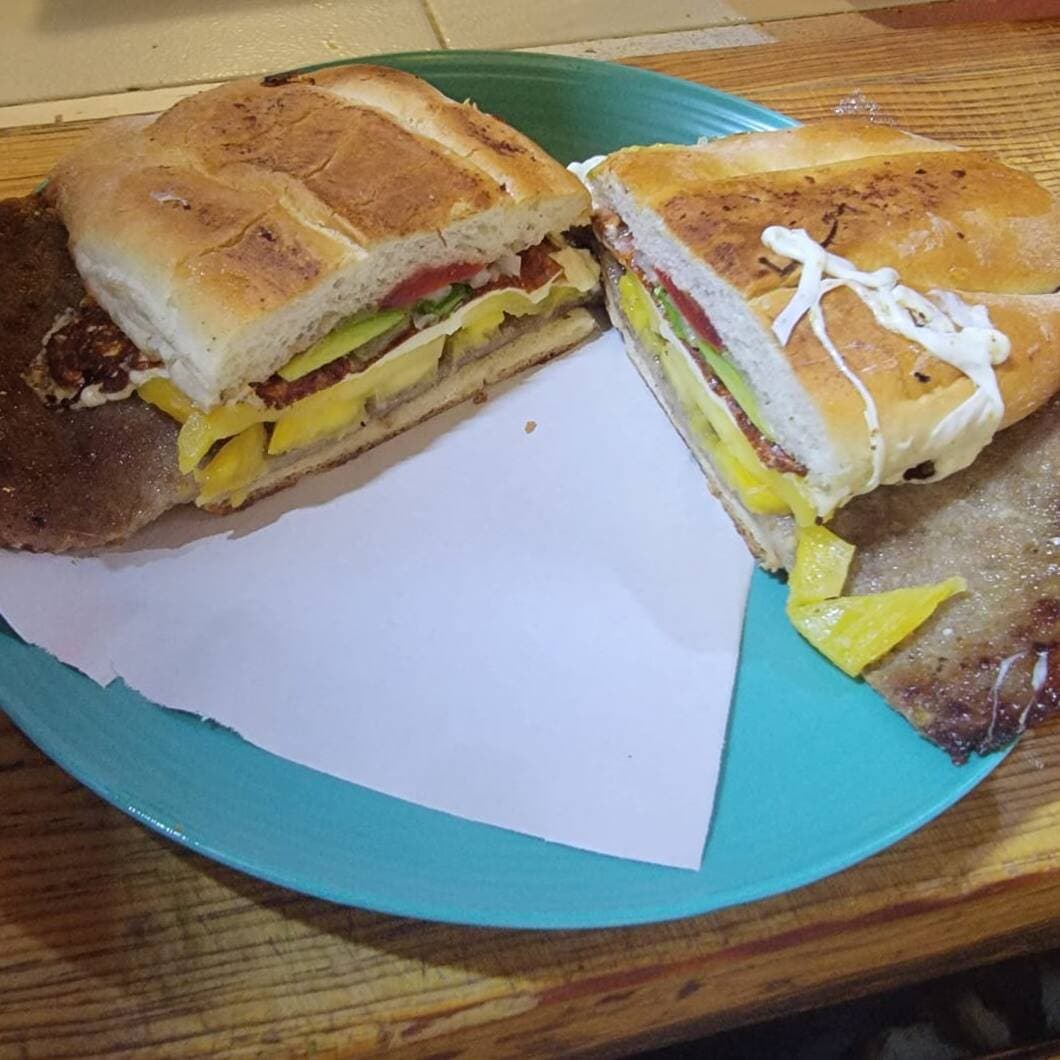 Torta Hawaiana con Milanesa