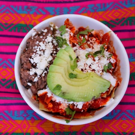 Chilaquiles Rojos