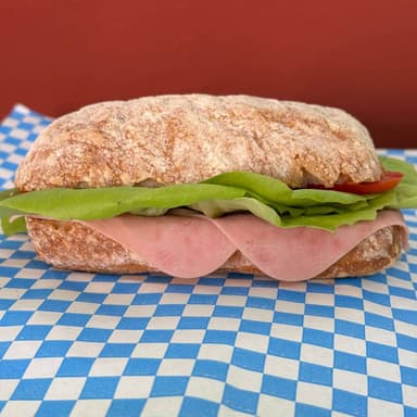 Chapata Jamón y Queso