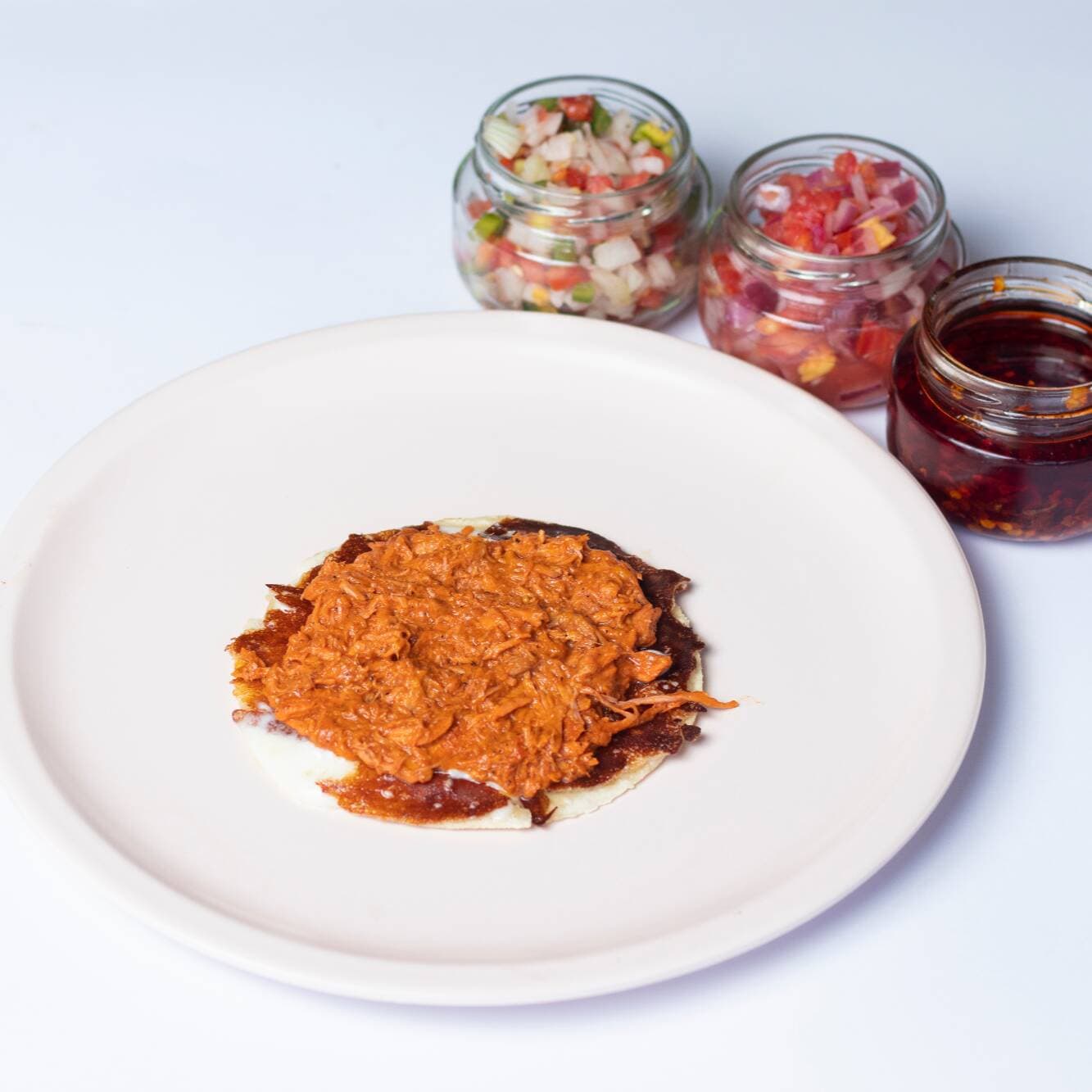 Taco de Cochinita Pibil con Queso