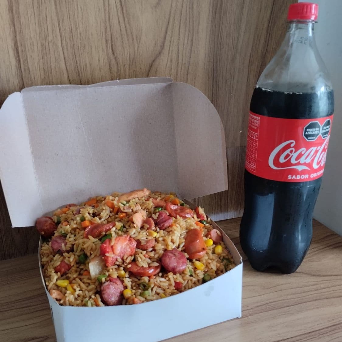 Arroz Ranchero Grande Max6 Personas + Gaseosa 1.5