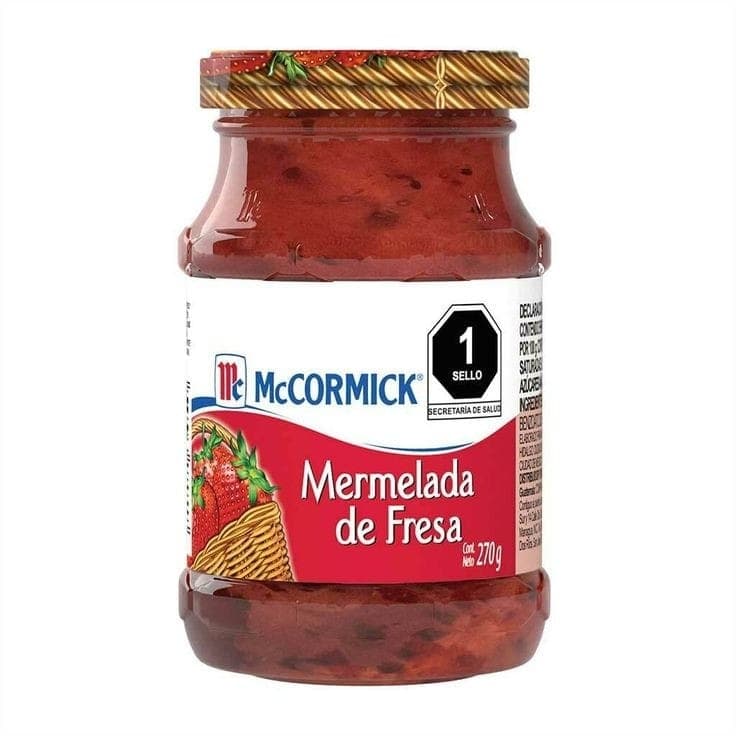 Crepa de Mermelada de Fresa