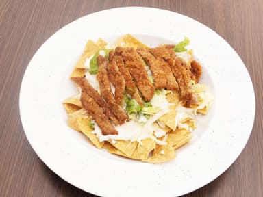 Chilaquiles de Milanesa Cerdo