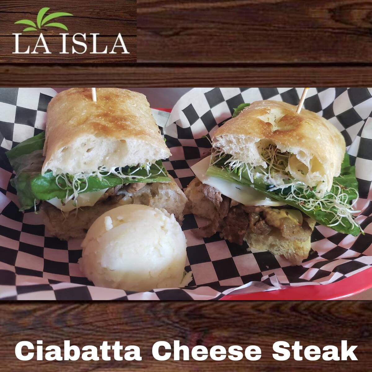 Ciabatta Cheese Steak
