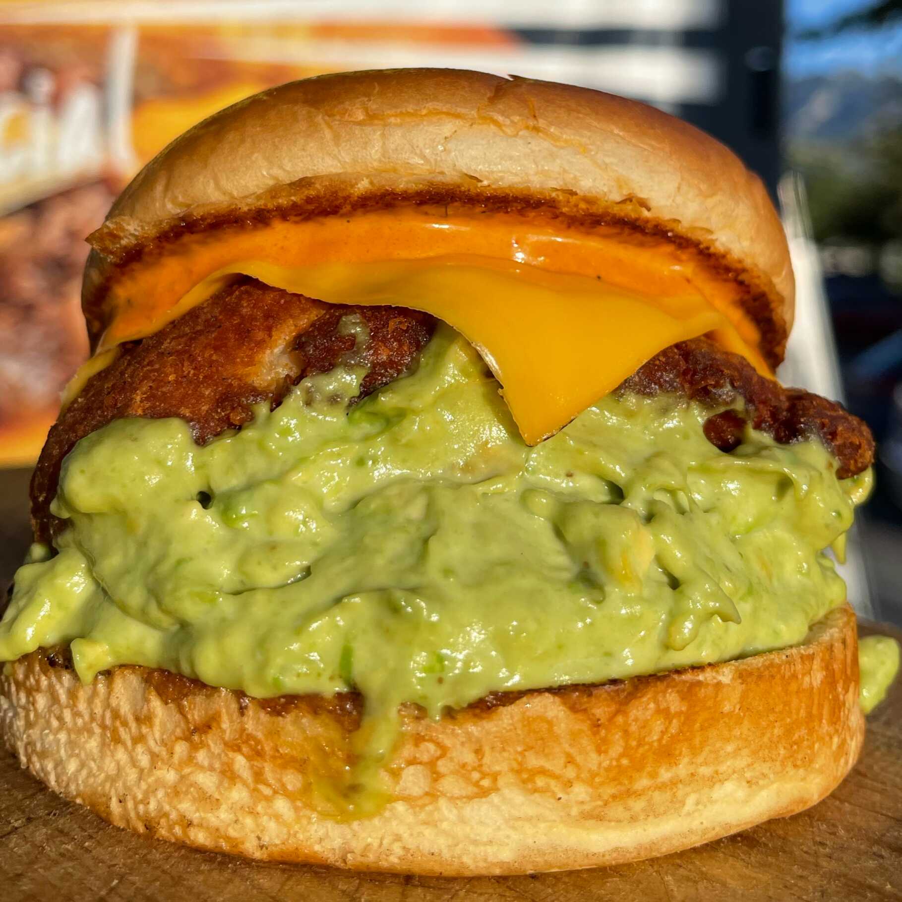 Guacamole Chicken Burger