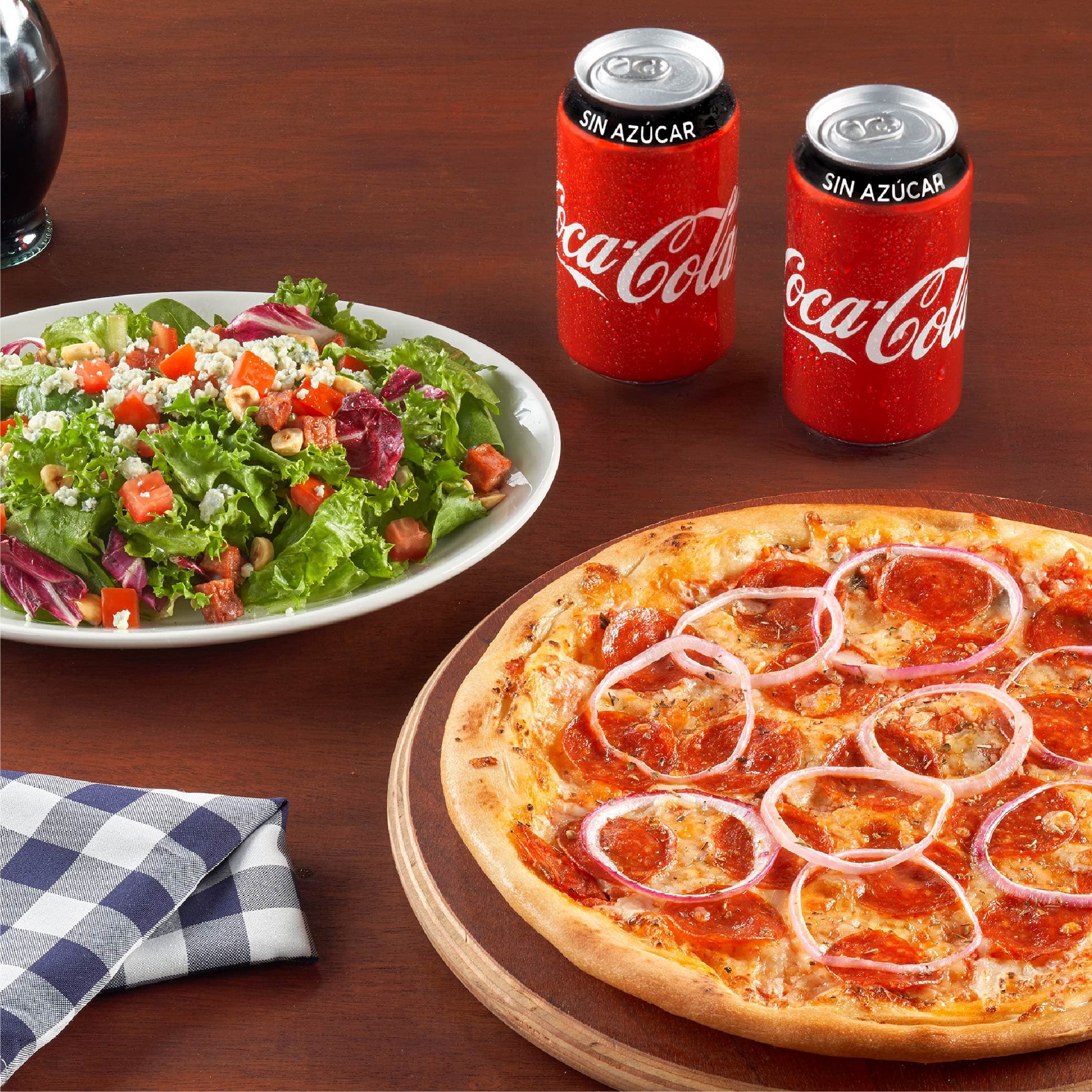 Paquete Pizza Peperoni (2 Personas)