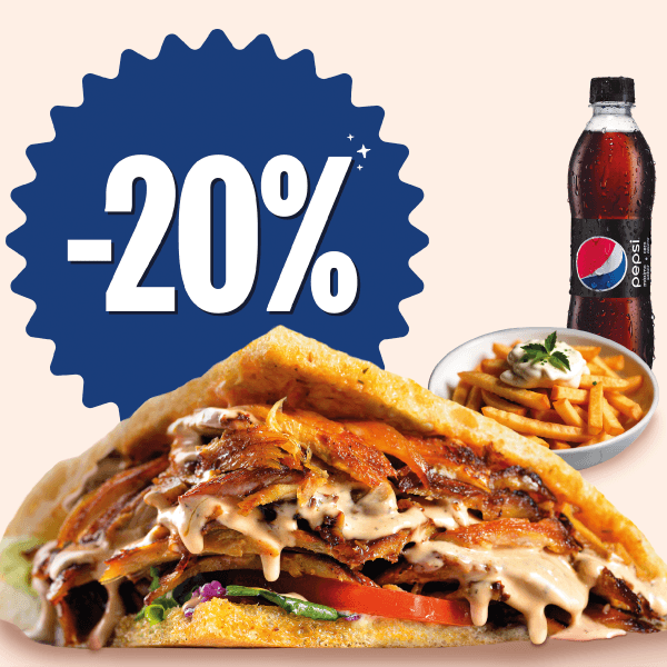 Combo Especial Kebab