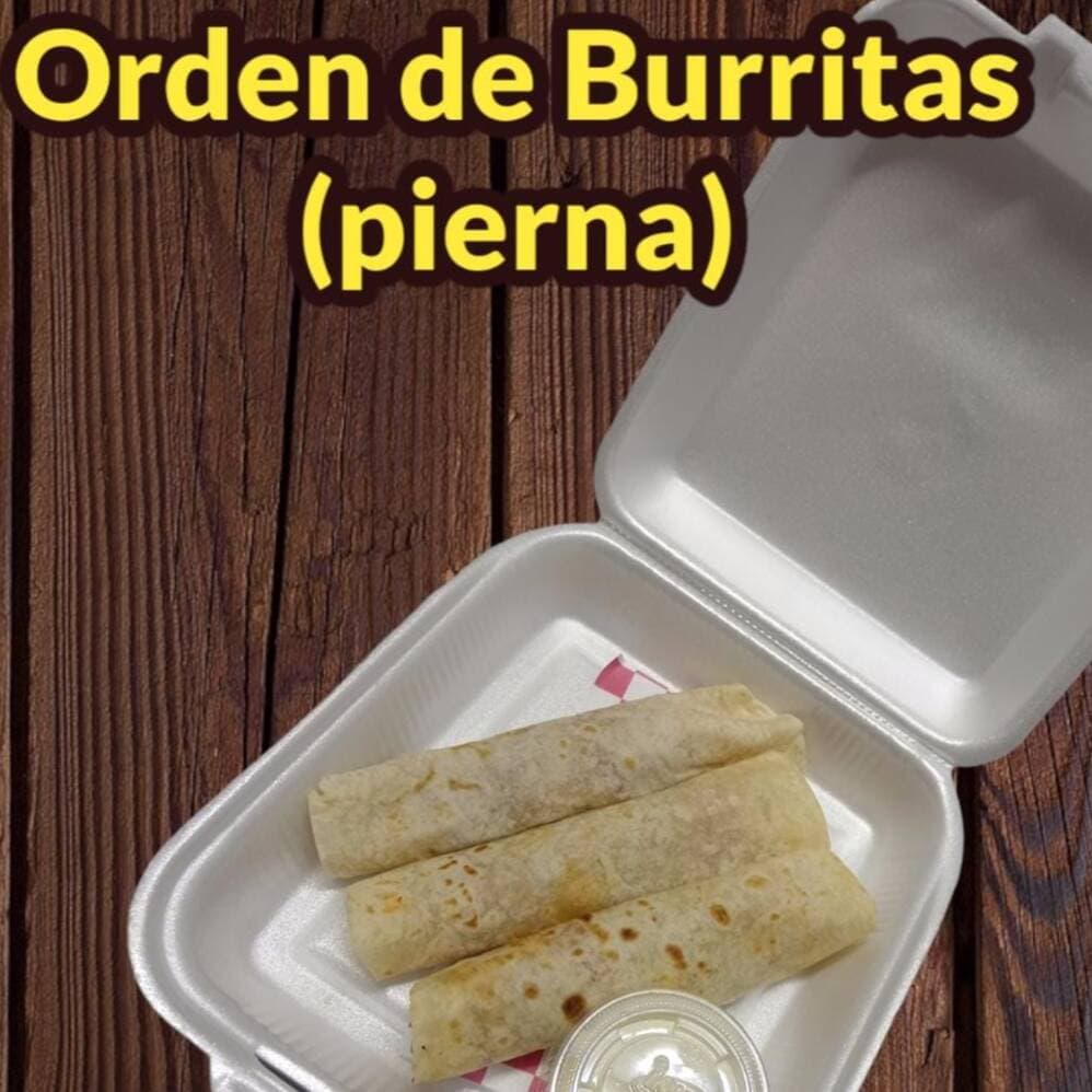 Orden de Burritas 3pz