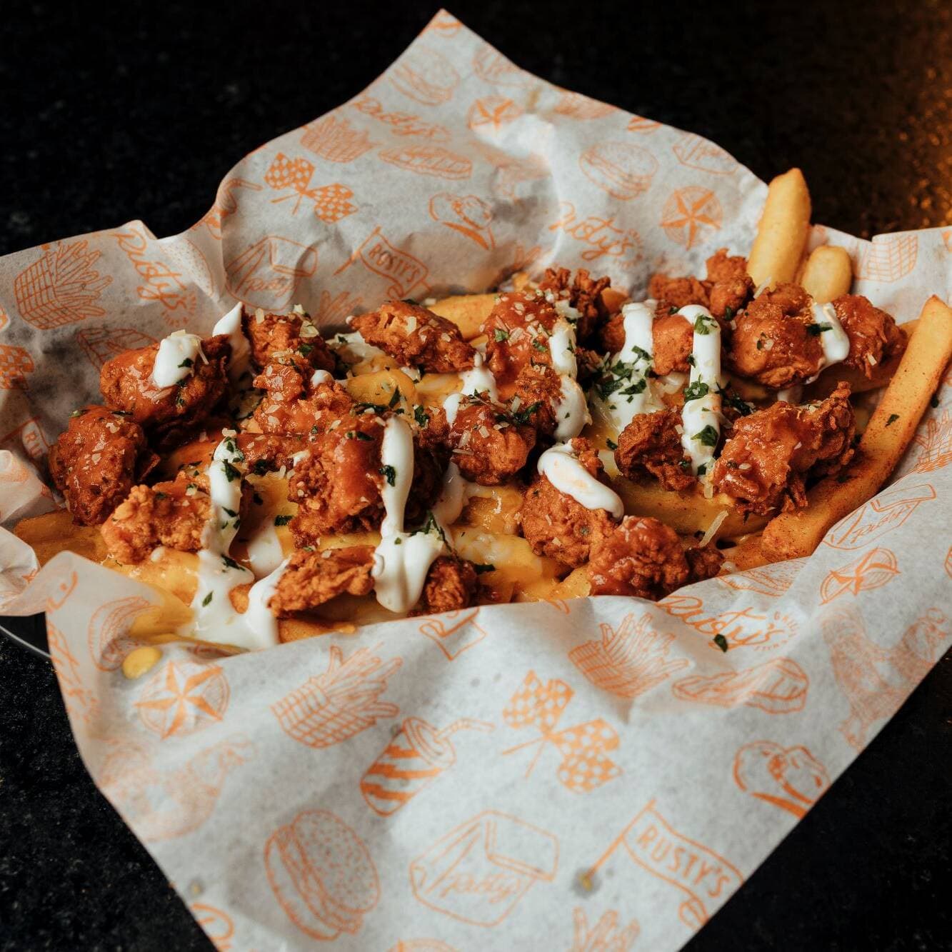 Búfalo Chicken Fries