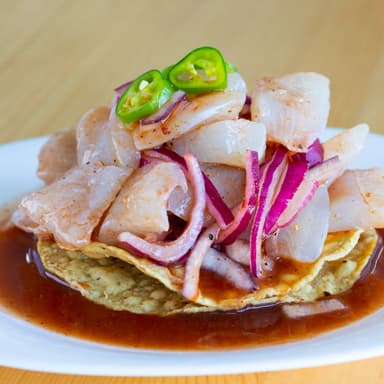 TOSTADA DE CALLITOS DE LOBINA