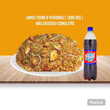 Arroz Chino 8 Personas (1700Grs)+ 1Lt Econolitro