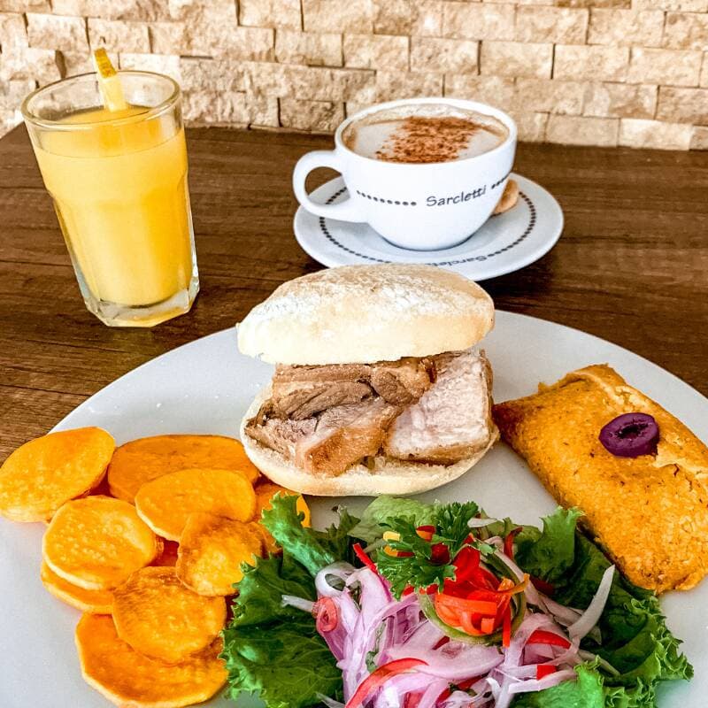 Desayuno Chicharron Criollo