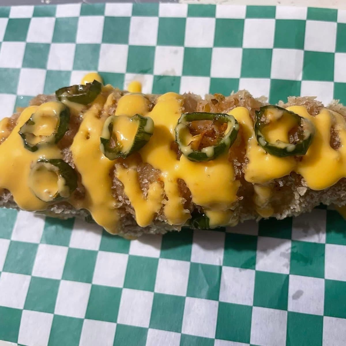 Banderilla coreana jalapeño chesee.