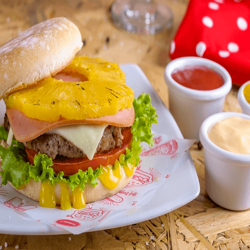 Hamburguesa Hawái