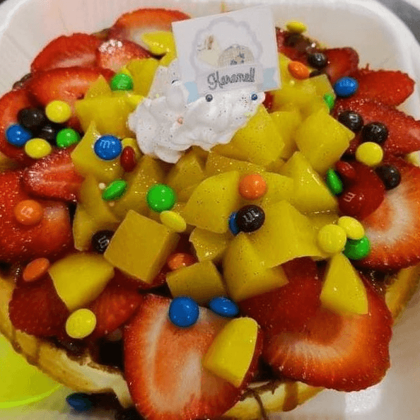 Waffle Frutal
