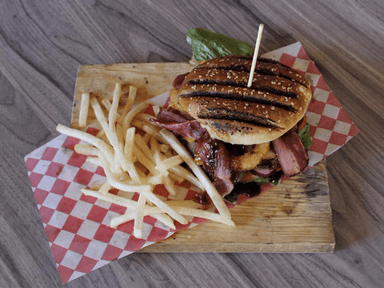 Hamburguesa de Tocino