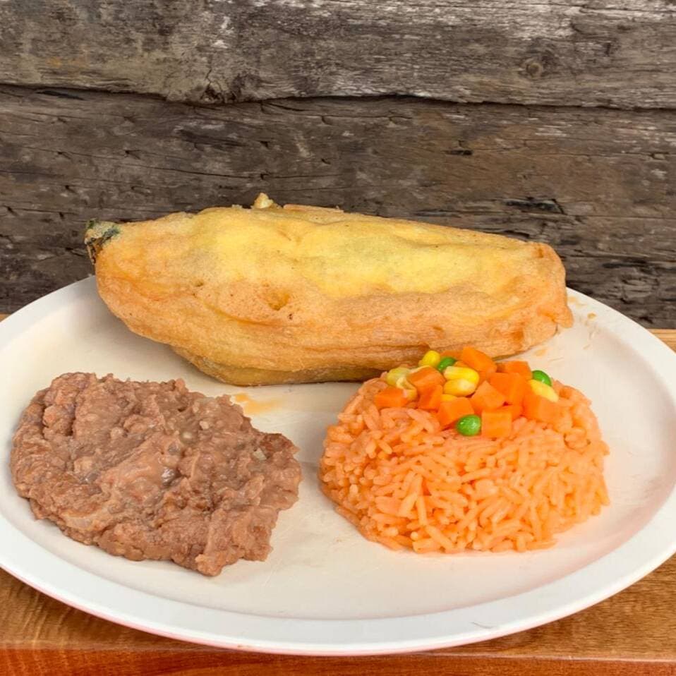 Chile relleno de Queso 🍲