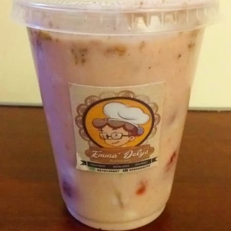 Fresas con Crema, frutos secos y philadelphia