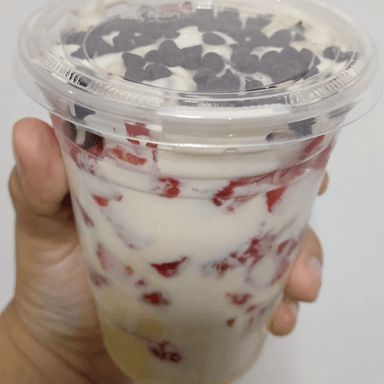 Fresas con crema GRANDE x 1